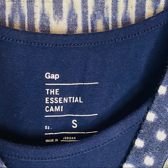 The Loft Navy Cardigan with Gap Tank Top Small - Picture 6 of 6